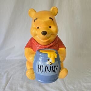 Disney Store Simply Pooh 1990's Cookie Jar Vintage Winnie the Pooh Hunny Pot